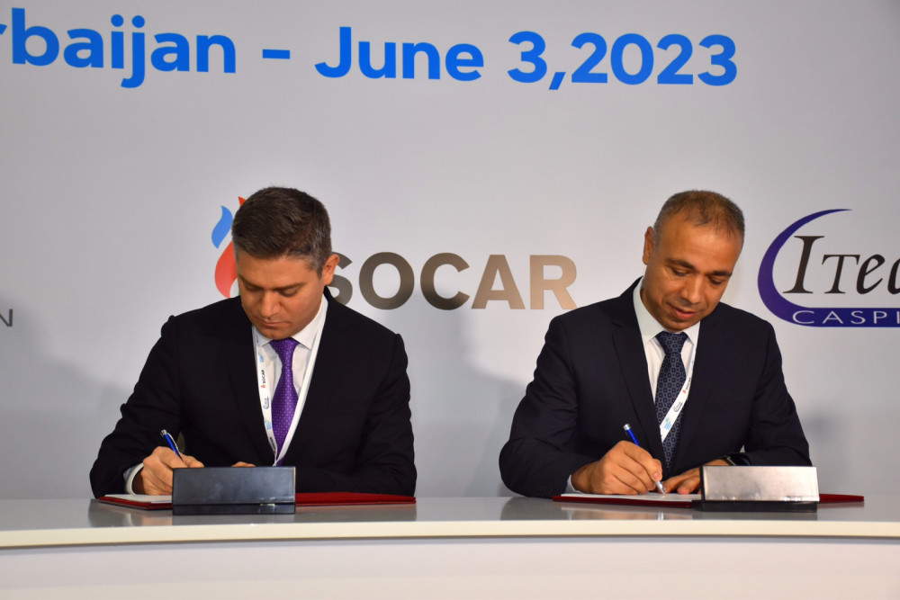 Energetika Nazirliyi və SOCAR ümumilikdə üç Anlaşma Memorandumu imzalayıb<font color=red> - FOTOLAR</font>
