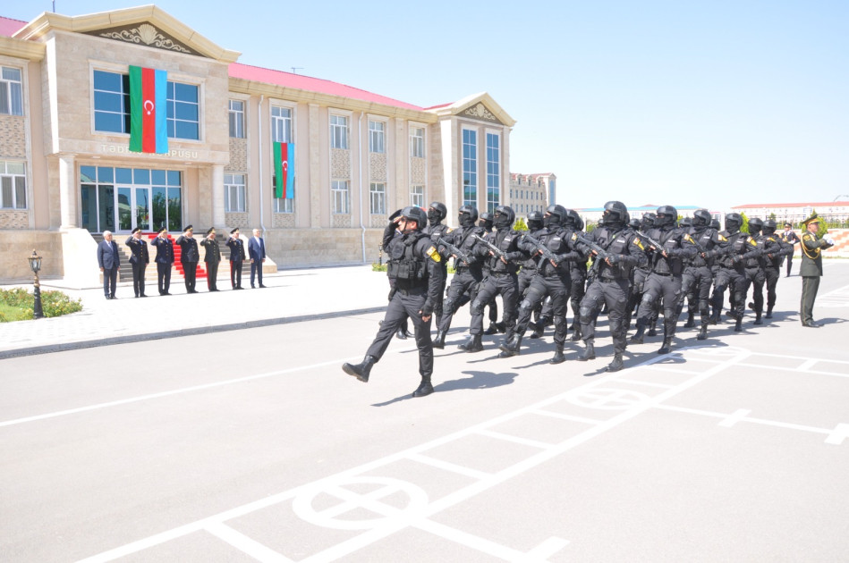 Polis işçilərinin peşə bayramı Naxçıvanda da qeyd edilib<font color=red> - FOTOLAR</font>