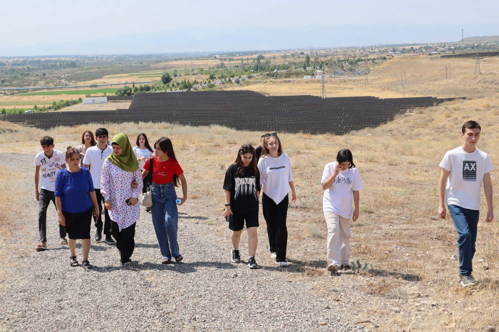 "Yaşıl enerji" poliqonuna çevrilən Naxçıvanda maarifləndirmə işləri davam edir<font color=red> - FOTOLAR</font>