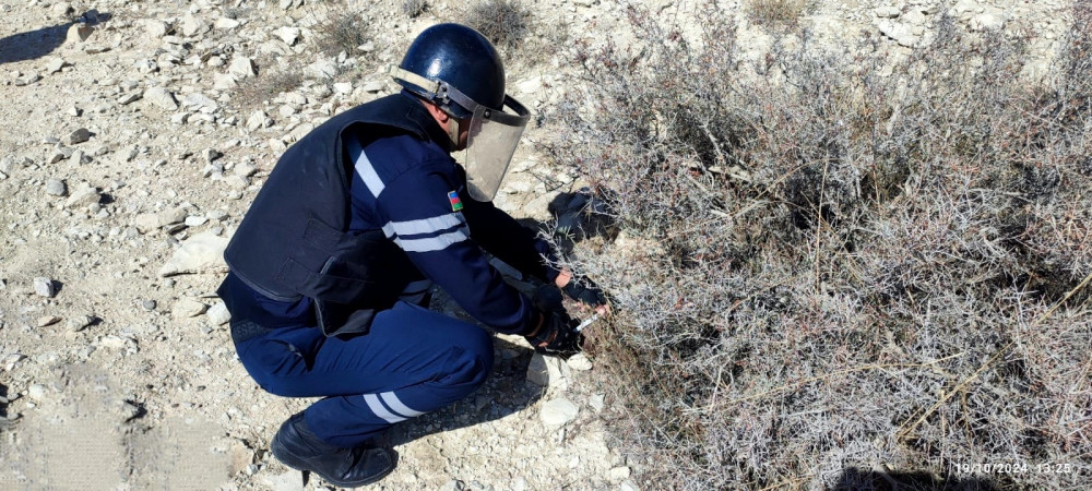 Çalxanqala kəndi ərazisində hərbi sursat aşkar edilib<font color=red> - VİDEO</font>