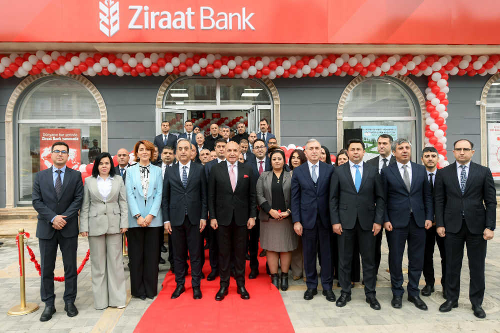 "Ziraat Bank"ın Naxçıvan filialı fəaliyyətə başlayıb<font color=red> - FOTOLAR</font>