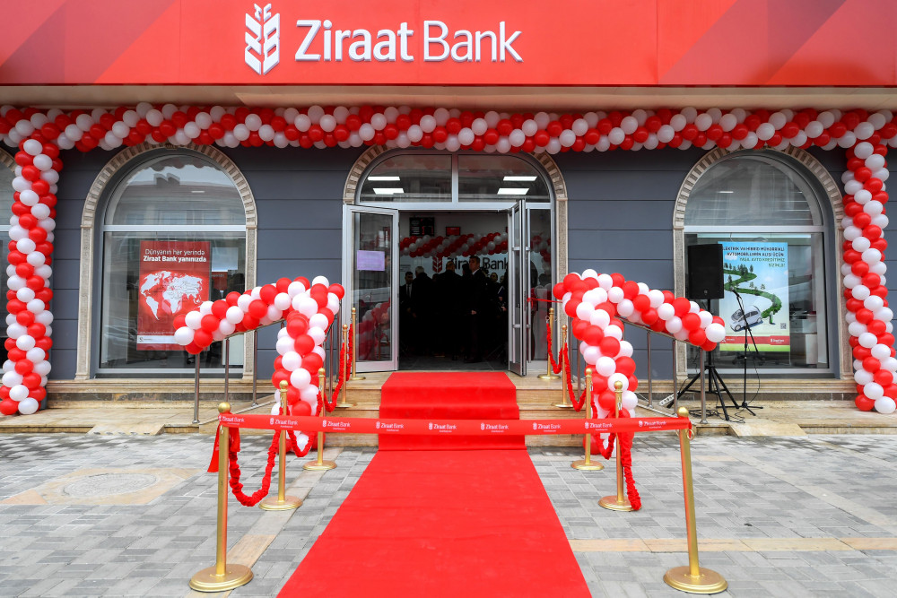 "Ziraat Bank"ın Naxçıvan filialı fəaliyyətə başlayıb<font color=red> - FOTOLAR</font>