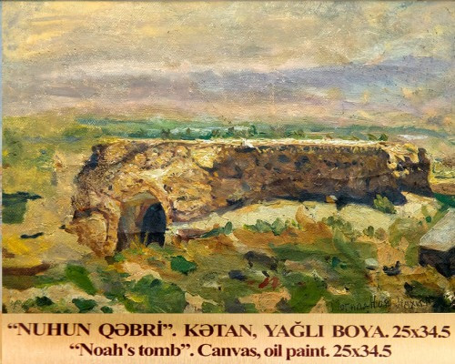 Nuh Peyğəmbərin qəbrini tapan ilk rəssam<font color=red> - FOTOLAR</font>