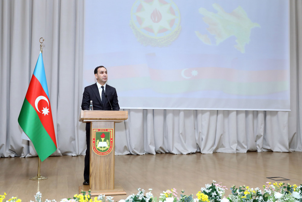 Naxçıvan Hərbi Kollecində “Konstitusiya və Suverenlik İli”  çərçivəsində tədbir keçirilib<font color=red> - FOTOLAR</font>