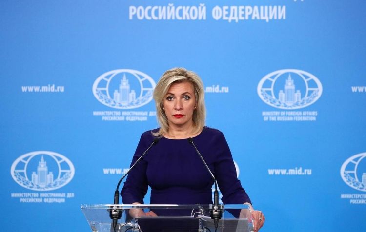 Mariya Zaxarova: Rusiya ümid edir ki, minalanmış ərazilər haqqında informasiya mübadiləsi prosesi sürətləndiriləcək