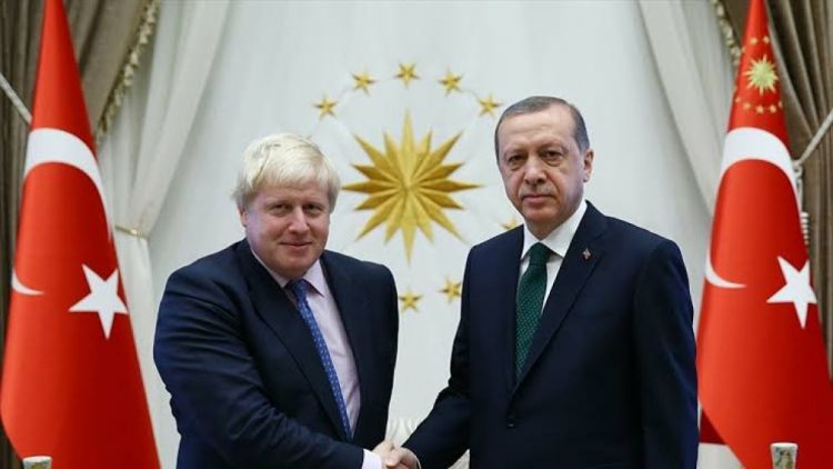 Türkiyə Prezidenti ilə Böyük Britaniyanın Baş naziri arasında telefon danışığı olub