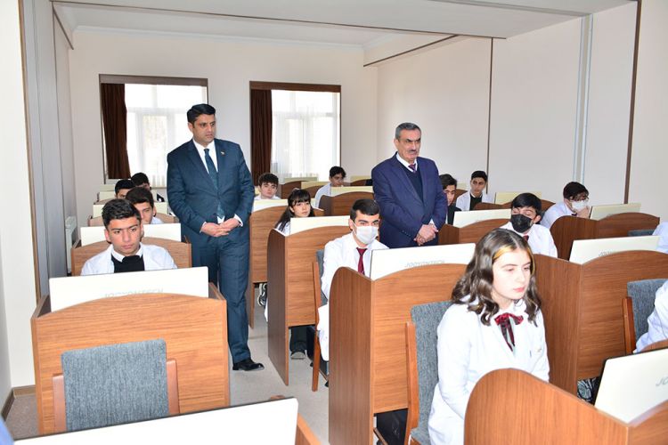 Naxçıvan Dövlət Universitetində payız semestrinin imtahan sessiyası uğurla davam edir<font color=red> - FOTOLAR</font>