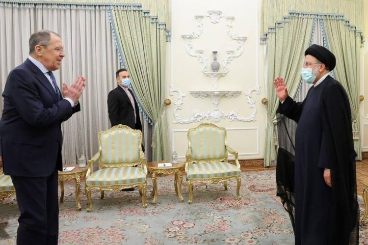 Rusiyanın xarici işlər naziri İran Prezidenti ilə görüşüb