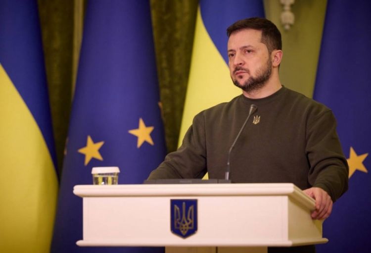 Volodimir Zelenski: Ukrayna üçün yeni hərbi yardım paketləri hazırlanır