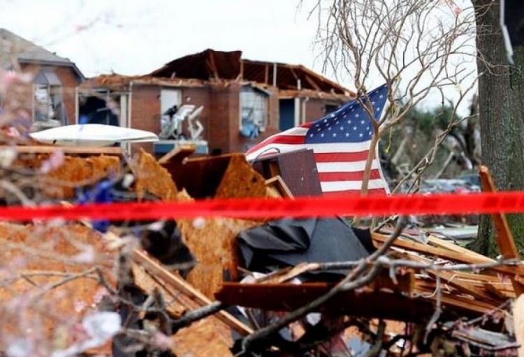 ABŞ-da tornado nəticəsində ölənlərin sayı 23-ə çatıb