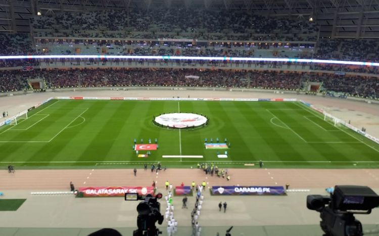 "Qarabağ" - "Qalatasaray" oyunu başlayıb