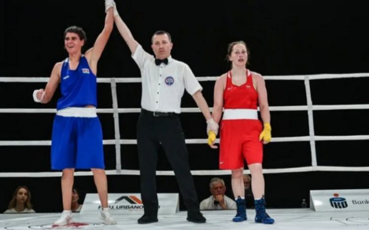 Azərbaycanın qadın boksçusu beynəlxalq turnirdə bürünc medal əldə edib