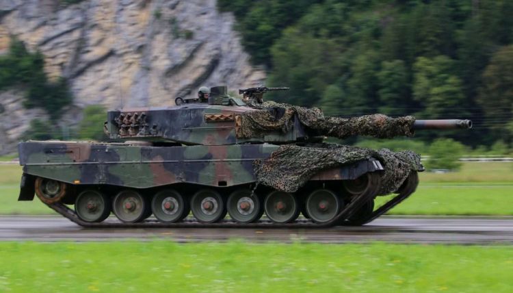 İsveçrə Almaniyaya 25 ədəd “Leopard 2” tankı satacaq