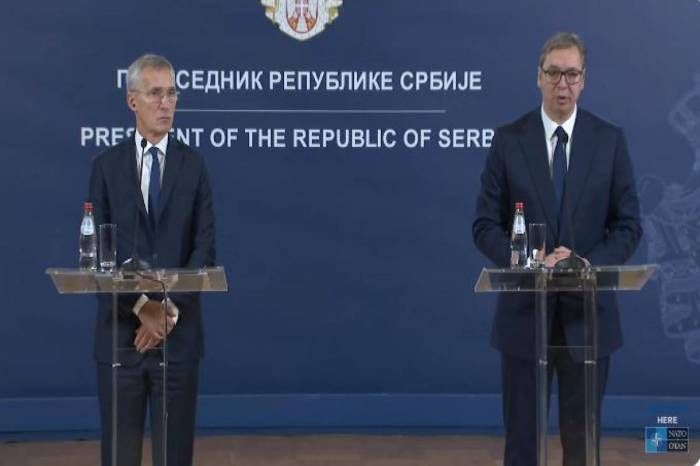 Serbiya Prezidenti Qərbi ölkəsinə qarşı ikili standartlarda ittiham edib