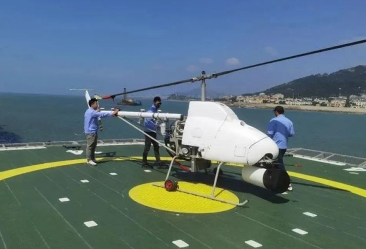 Çində pilotsuz dəniz helikopterləri istifadəyə verilib