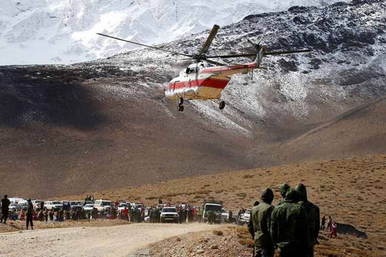 SEPAH komandanı: Helikopterin qəzaya uğradığı yer dəqiq müəyyən edilib
