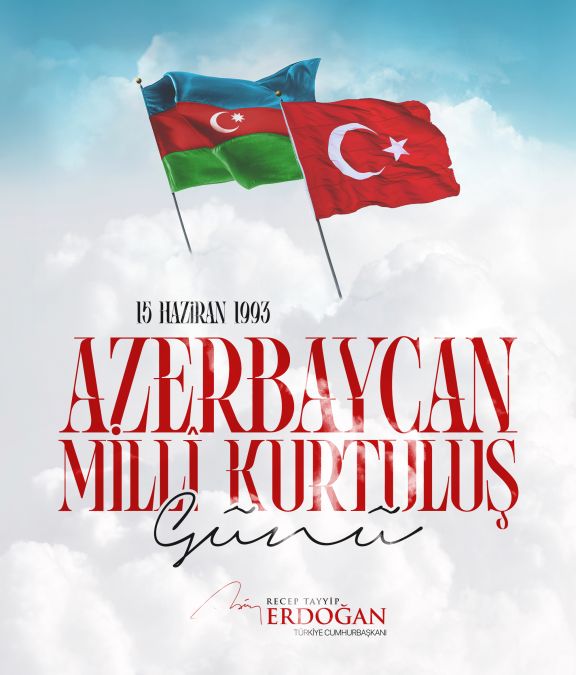 Ərdoğan Azərbaycan xalqını təbrik edib