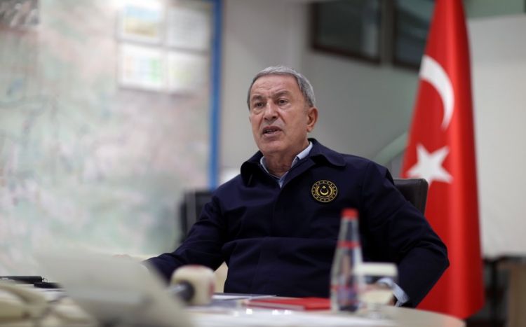 Hulusi Akar: Türkiyə Azərbaycanın haqlı mübarizəsini dəstəkləyir