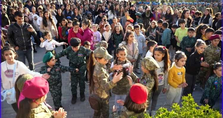 Zəngilan rayonunun Ağalı kəndində 8 noyabr Zəfər Günü qeyd olunub<font color=red> - VİDEO</font>