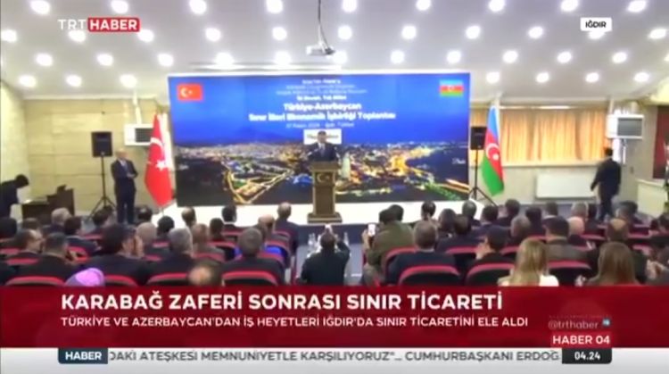 TRT Haber: İğdır və Naxçıvan arasında ticarət əlaqələri artacaq<font color=red> - VİDEO</font>