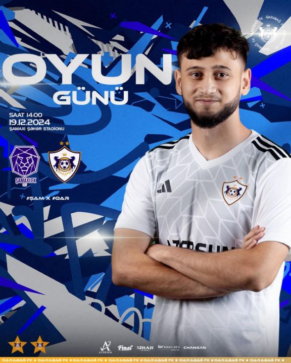 "Qarabağ" təxirə salınmış oyunda "Şamaxı" ilə üz-üzə gələcək