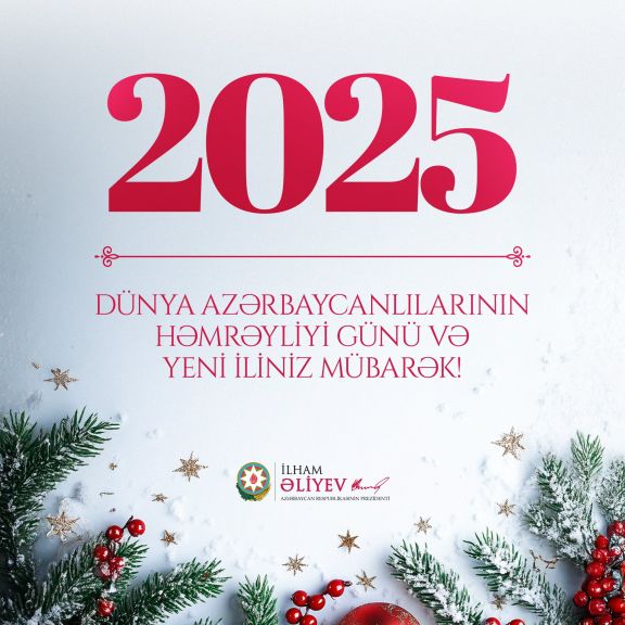 Prezident İlham Əliyev Dünya Azərbaycanlılarının Həmrəyliyi Günü münasibətilə paylaşım edib